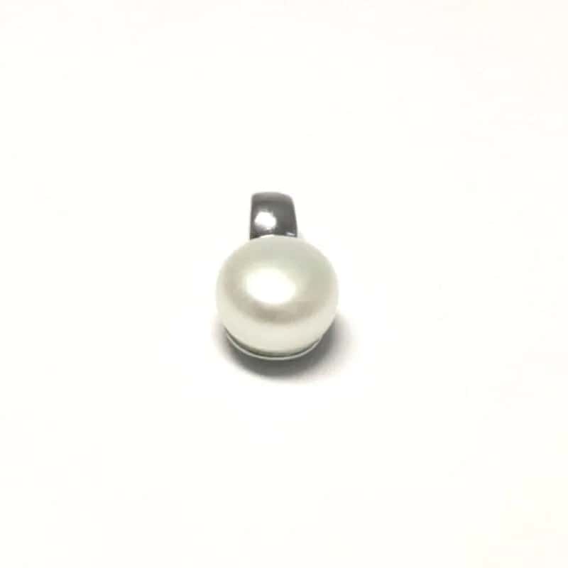 Colgante de plata para mujer con perla