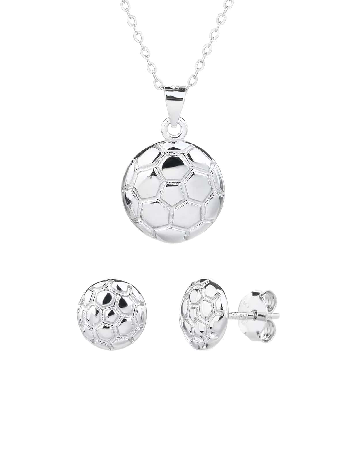 Silbernes Handball-Keilset