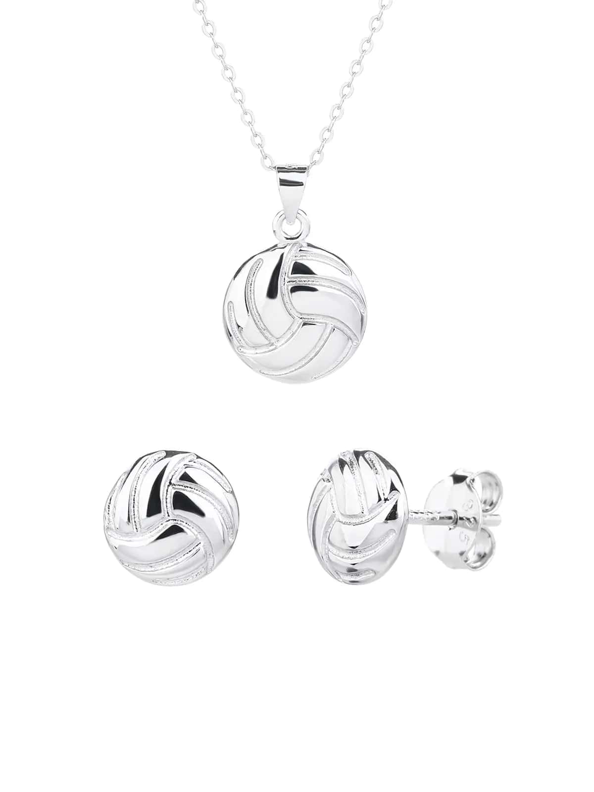 Silbernes Wasserball-Keilset